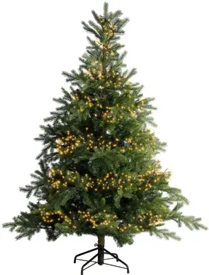 Lumineo kerstverlichting LED Cluster Lights 3000 lampjes 28m, classic warm - afbeelding 5