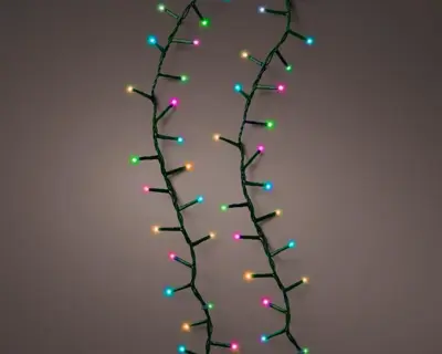 Lumineo kerstverlichting LED Compact Lights 34m, soft multicolor - afbeelding 3