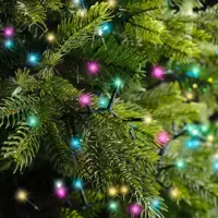 Lumineo kerstverlichting LED Compact Lights 34m, soft multicolor - afbeelding 4