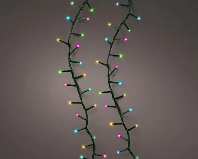 Lumineo kerstverlichting LED Compact Lights 45m, soft multicolor - afbeelding 1