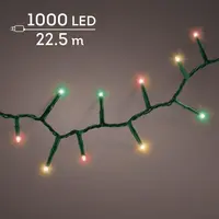 Lumineo kerstverlichting LED Compact Lights Twinkle 22,5m, multicolor - afbeelding 2