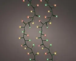 Lumineo kerstverlichting LED Compact Lights Twinkle 22,5m, multicolor - afbeelding 1