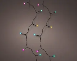 Lumineo kerstverlichting LED Durawise basic twinkle 192 lampjes 14,3m, multicolor - afbeelding 3