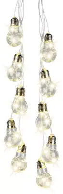 Lumineo kerstverlichting LED gloeilampen 15 Lampjes - afbeelding 1