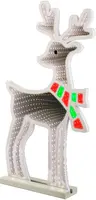 Lumineo kerstverlichting LED Infinity lights hert buiten 85cm, koel wit - afbeelding 2