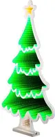 Lumineo kerstverlichting LED Infinity lights kerstboom 40cm, koel wit - afbeelding 2