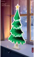 Lumineo kerstverlichting LED Infinity lights kerstboom 90cm, koel wit - afbeelding 3