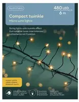 Lumineo kerstverlichting micro LED Compact lights 480 lampjes 6m, classic warm - afbeelding 3