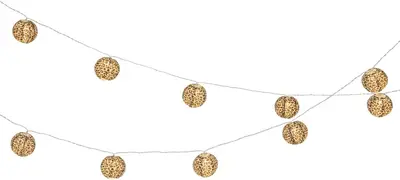 Lumineo LED lichtslinger Ø7,5 cm x 270 cm warm wit - afbeelding 2