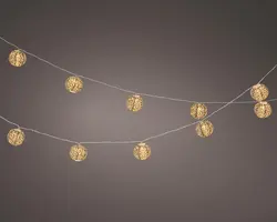 Lumineo LED lichtslinger Ø7,5 cm x 270 cm warm wit - afbeelding 1