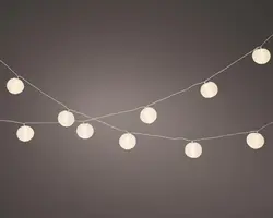 Lumineo LED lichtslinger steady Ø7,5x270 cm warm wit - afbeelding 1