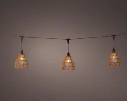 Lumineo LED partylight 200cm 5 LED Warm wit - afbeelding 2