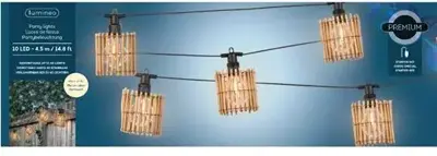 Lumineo Led partylights string - Naturel - afbeelding 4