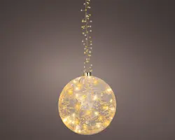 Lumineo Micro LED bal – Ø 19 cm, 80 LED warm wit/klassiek warm kopen?