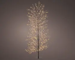 Lumineo micro LED boom Ø 70 x 180cm, warm wit - afbeelding 2