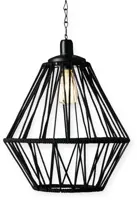 Lumineo Solar hanging light touw 38 x 47 cm zwart - afbeelding 1
