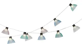 Lumineo solar stringlights lichtsnoer - Meerkleurig blue tone - afbeelding 2