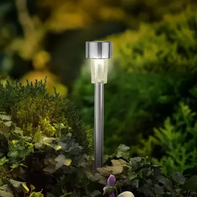 Lumineo solar tuinsteker rvs 4,5 x 24 cm - afbeelding 8