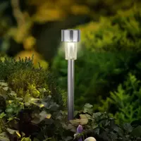 Lumineo solar tuinsteker rvs 4,5 x 24 cm - afbeelding 8