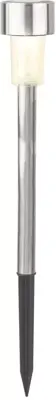 Lumineo solar tuinsteker rvs 4,5 x 24 cm - afbeelding 1