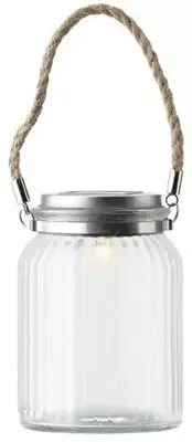 Lumineo Solar tuinverlichting glas 10 x 15 cm transparant - afbeelding 4