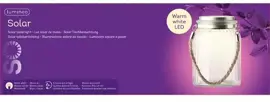 Lumineo Solar tuinverlichting glas 10 x 15 cm transparant - afbeelding 3
