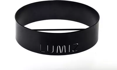 Lumiz ring solar lampion 18cm zwart - afbeelding 1
