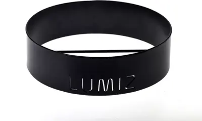 Lumiz ring solar lampion 18cm zwart - afbeelding 1