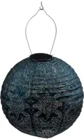 Lumiz solar lampion voor buiten  marrakesh 30cm petrol - afbeelding 1