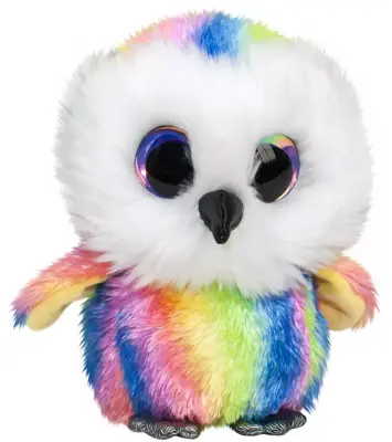 Lumo Stars knuffel owl stripe 15cm