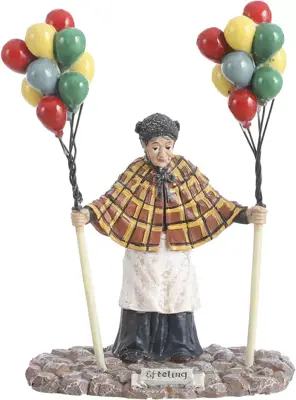 Luville Efteling Ballonnenvrouw 10x6x14 cm - afbeelding 1