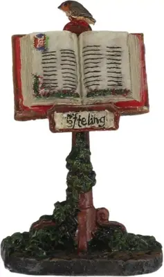 Luville Efteling Boek op standaard 3x2x5 cm - afbeelding 1