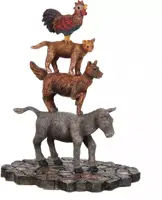 Luville Efteling Bremer stadsmuzikanten 7.5x6x10 cm - afbeelding 1