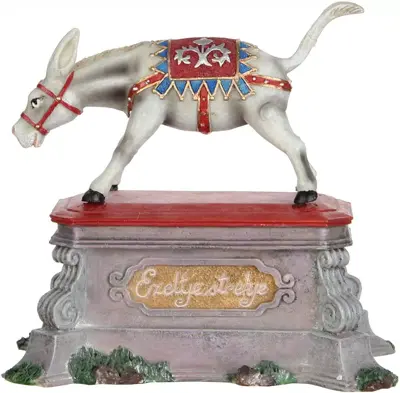 Luville Efteling Ezeltje strekje 11x7x10 cm - afbeelding 1