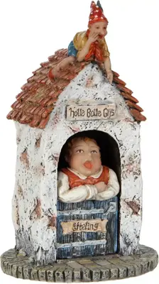 Luville Efteling Holle Bolle Gijs 6.5x6.5x11 cm - afbeelding 1