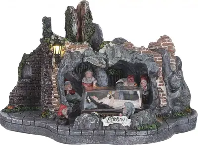 Luville Efteling Huis van Sneeuwwitje 23x14x15 cm - afbeelding 1