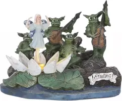 Luville Efteling Indische waterlelie 13.5x10.5x10.5 cm - afbeelding 1