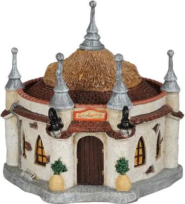 Luville Efteling Lurk en Limoenhuys met licht en muziek 16x17x16 cm - afbeelding 1