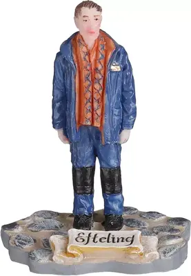 Luville Efteling Medewerker Technische Dienst 4.5x3.5x6.5 cm - afbeelding 1