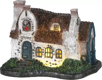 Luville Efteling Mini's Huis van de Zeven geitjes 10x8x7 cm - afbeelding 1