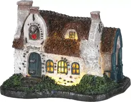 Luville Efteling Mini's Huis van de Zeven geitjes 10x8x7 cm - afbeelding 1