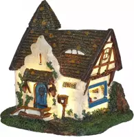 Luville Efteling Mini's Huis van Roodkapje 9x8x9 cm - afbeelding 1