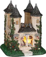 Luville Efteling Mini's Kasteel van Doornroosje 9x9x11 cm - afbeelding 1