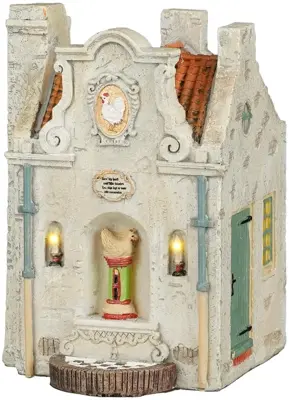 Luville Efteling Mini's Stenen kip 7.5x8.5x11 cm - afbeelding 1