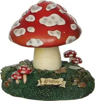 Luville Efteling Muzikale paddenstoel 15x15x16 cm - afbeelding 1