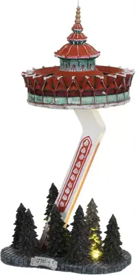 Luville Efteling Pagode 16x12.5x29.5 cm - afbeelding 1