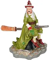 Luville Efteling Vliegensvlugge heks 8.5x6.5x7.5 cm - afbeelding 1
