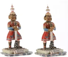 Luville Efteling Wachters Indische waterlelies 2 stuks 4.5x3.5x12.5 cm - afbeelding 1