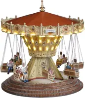 Luville Efteling Zweefmolen 22.5x22.5x22.5 cm - afbeelding 1