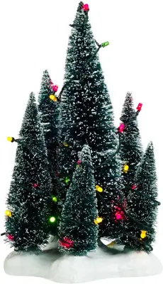 Luville General 6 Trees on bases multicolour twinkling lights - afbeelding 1